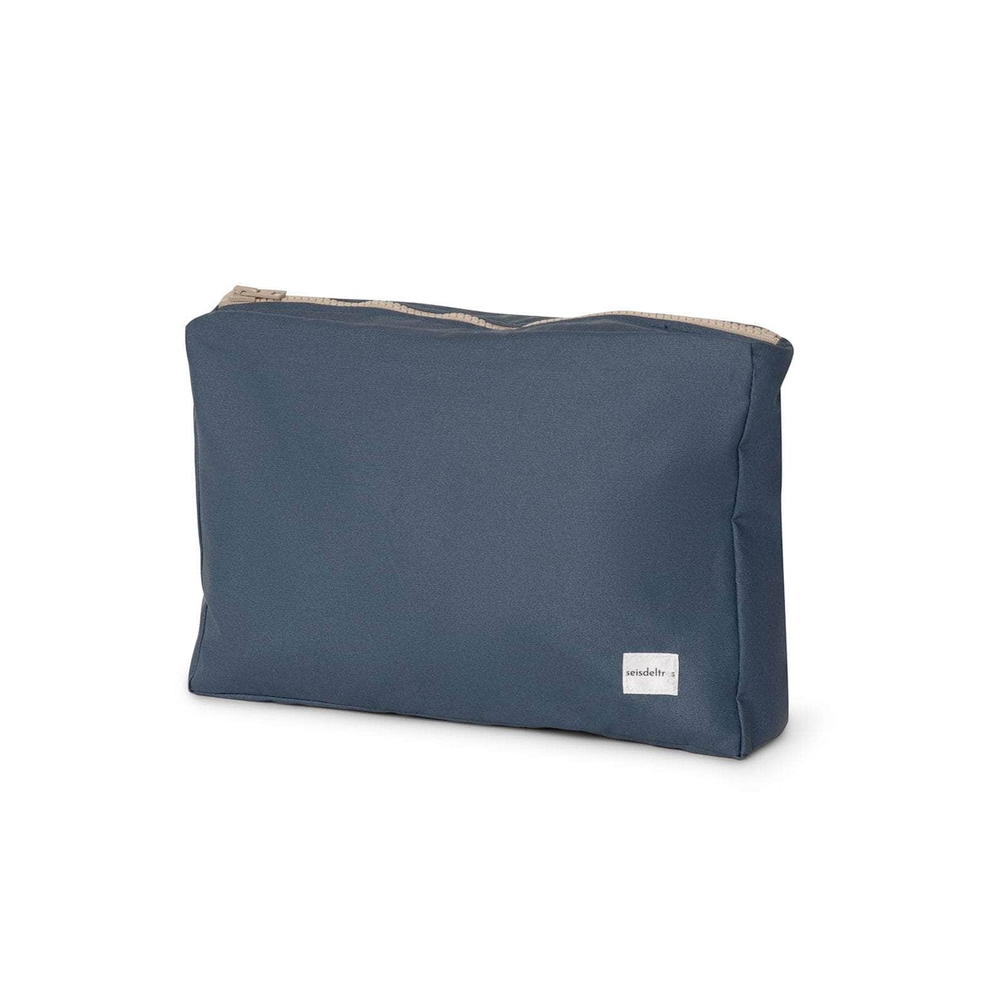 neceser MybigBag Neceser MyBigBag Petrol con cremallera piedra