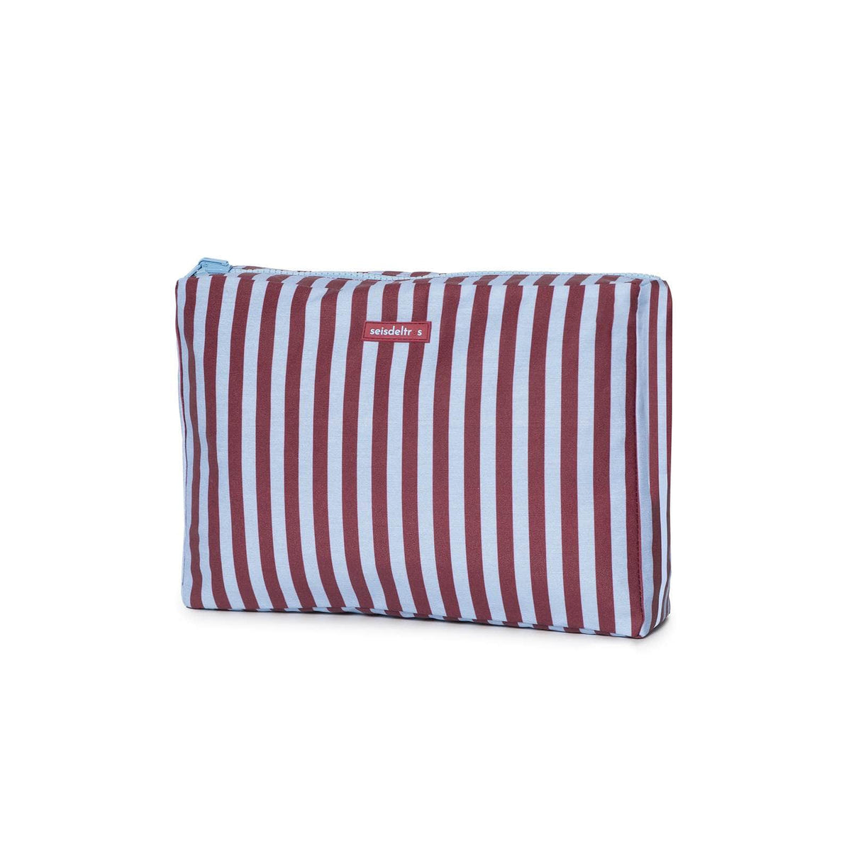 neceser MybigBag Neceser MyBigBag Reversible - Burdeos/Rayas Neceser MyBigBag Reversible - Burdeos/Rayas