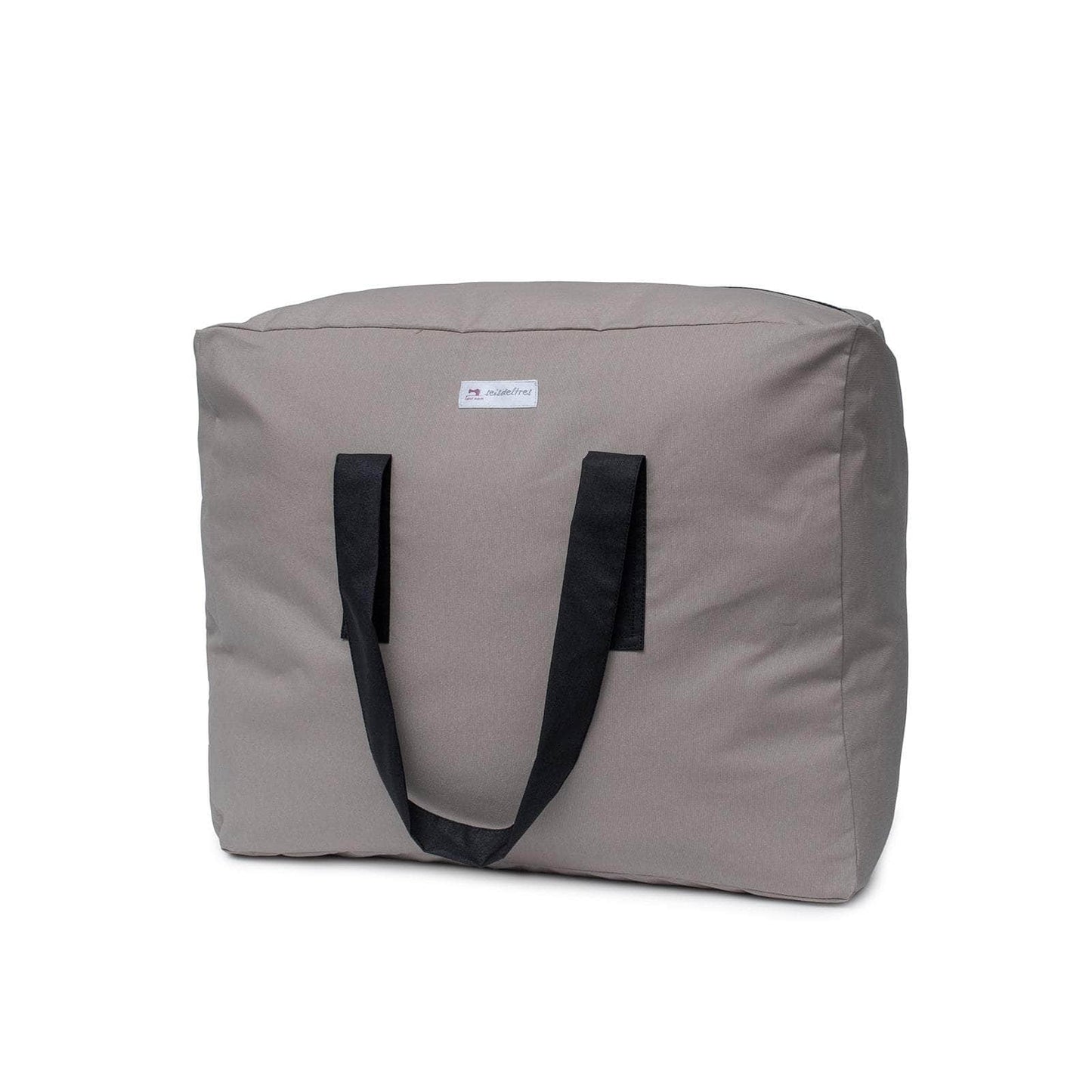Bolsa MyBigBag OUT - Bolsa MyBigBag Piedra asas y cremallera negra OUT - Bolsa MyBigBag Piedra asas y cremallera negra