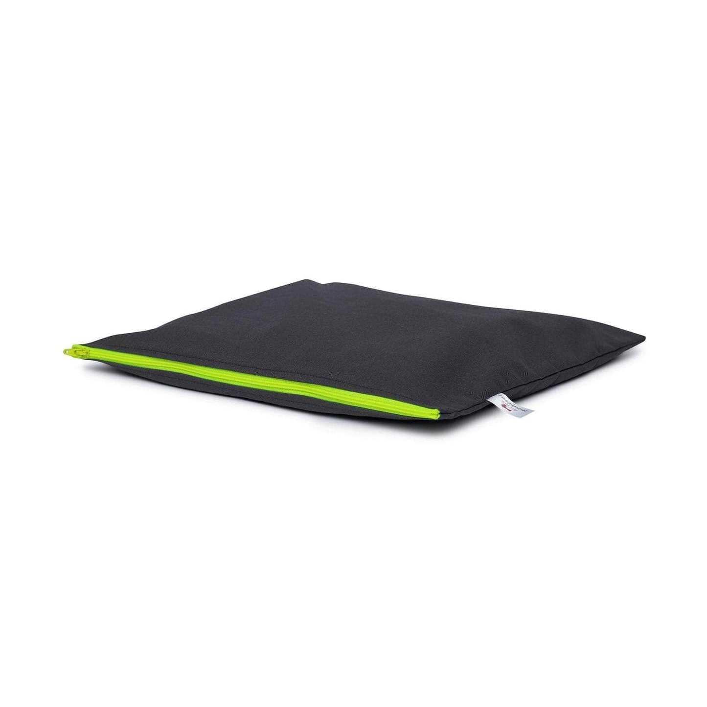 OUT - Funda para la MyBigBag Gris Marengo con cremallera amarillo flúor