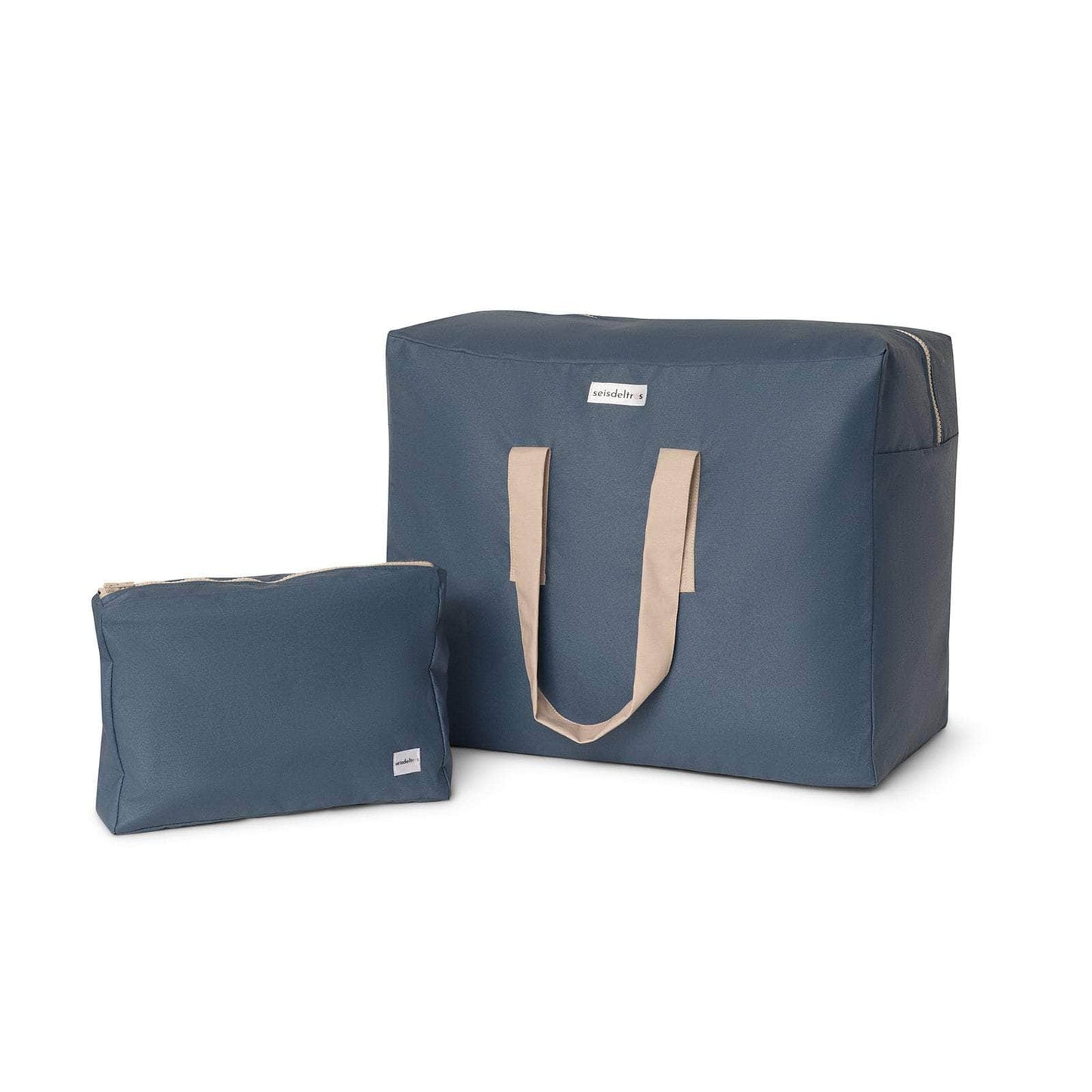 Pack Bolsa MyBigBag XL y Neceser Petrol Piedra