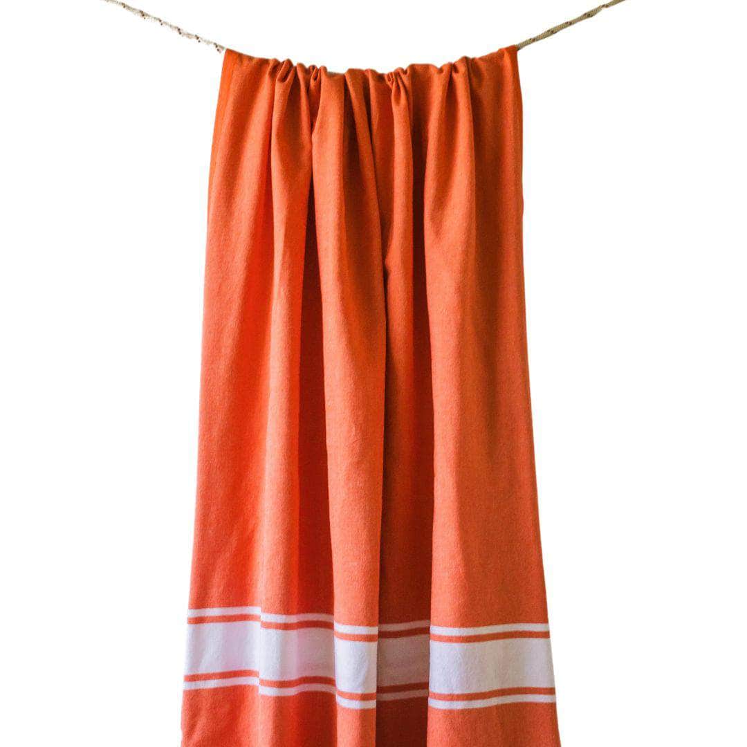 Toalla de fouta Naranja Toalla de fouta Naranja