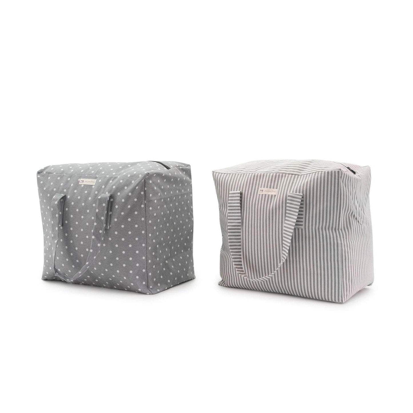 Bolsa MyBigBag Bolsa MyBigBag Raya Gris y Blanco