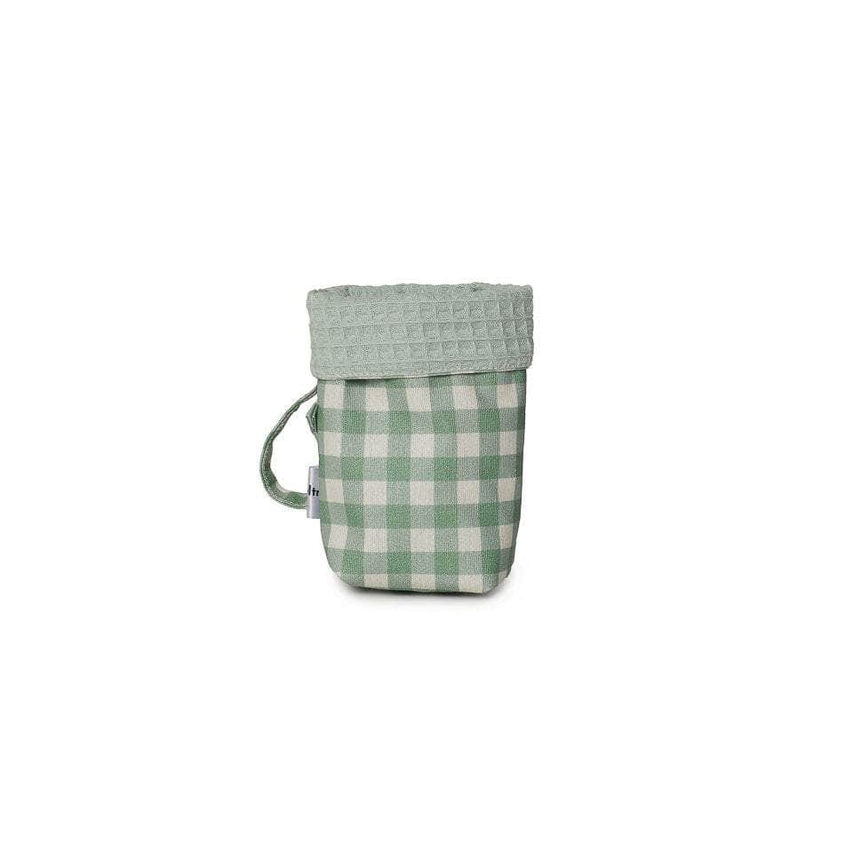 Bolsa para chupetes Reversible Verde Empolvado