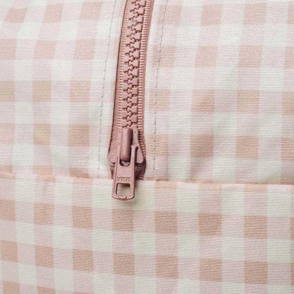 Pack Dúo Baby - XL y M - Cuadros Rosa Empolvado