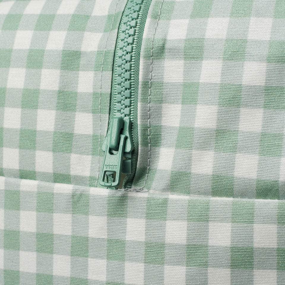 Pack Dúo Baby - XL y M - Cuadros Verde Empolvado