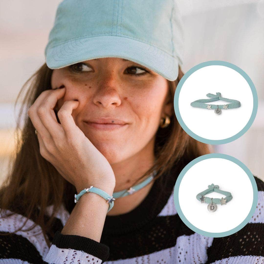 Pack Pulsera y Colgante con inicial