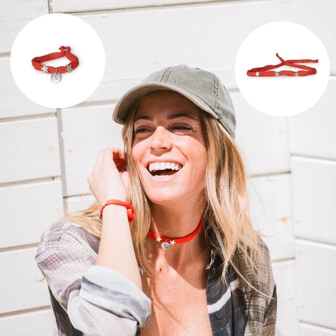 Pack Pulsera y Colgante con inicial