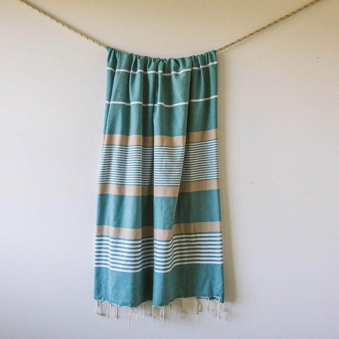 Toalla de fouta Azul Mar