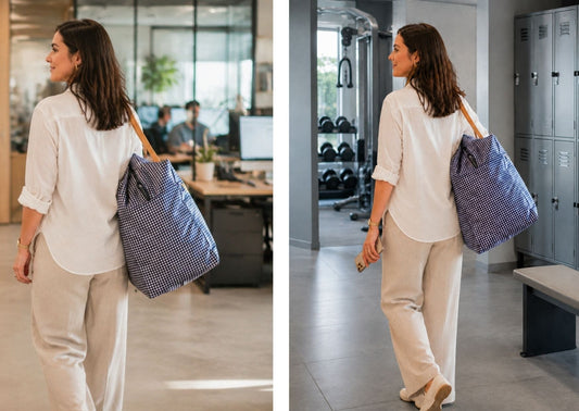La bolsa de gimnasio que no parece una bolsa de deporte