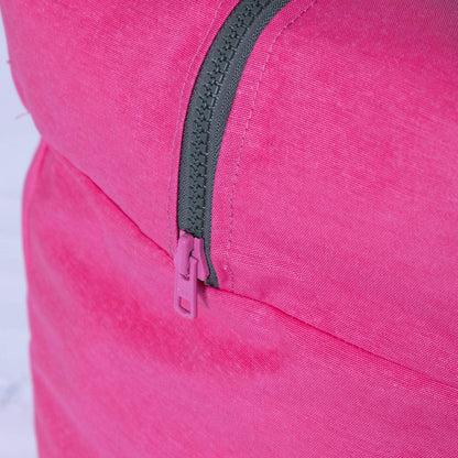 Bolsa MyBigBag Bolsa MyBigBag Rosa Fucsia con asas verde caqui Bolsa MyBigBag Rosa Fucsia con asas verde caqui