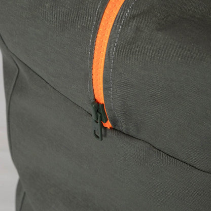 Bolsa MyBigBag Bolsa MyBigBag Verde Caqui con asas naranjas Bolsa MyBigBag Verde Caqui con asas naranjas