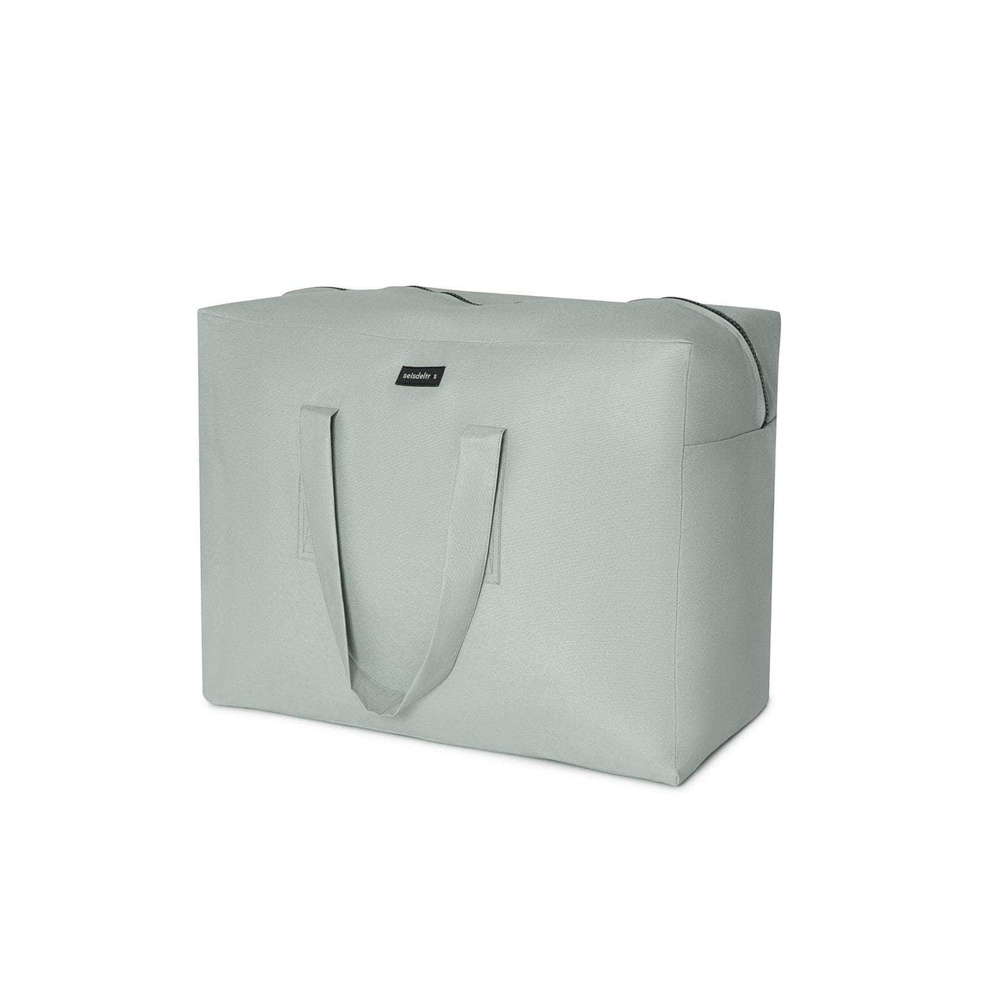 Bolsa MyBigBag Bolsa MyBigBag Verde Empolvado cremallera negra Bolsa MyBigBag Verde Empolvado cremallera negra