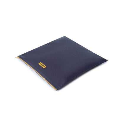 Funda MyBigBag Azul Marino cremallera mostaza Funda MyBigBag Azul Marino cremallera mostaza