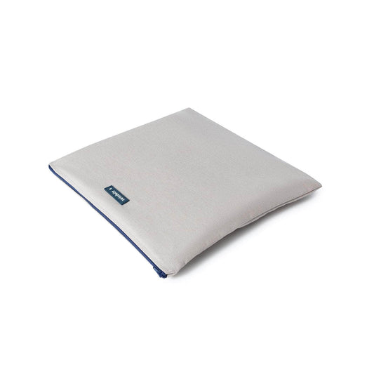 Funda MyBigBag Beige cremallera azul marino Funda MyBigBag Beige cremallera azul marino