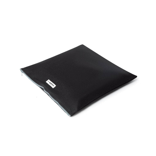 Funda MyBigBag Negra cremallera gris Funda MyBigBag Negra cremallera gris
