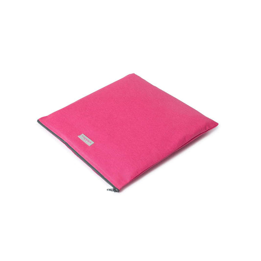 Funda MyBigBag  Rosa Fucsia cremallera verde caqui Funda MyBigBag  Rosa Fucsia cremallera verde caqui