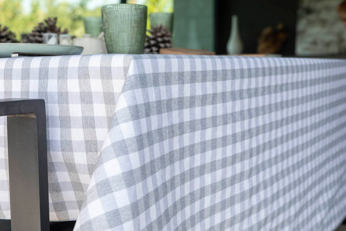Mantel Creta Marengo Mantel reversible y antimanchas | Dos diseños en uno, repele líquidos y manchas