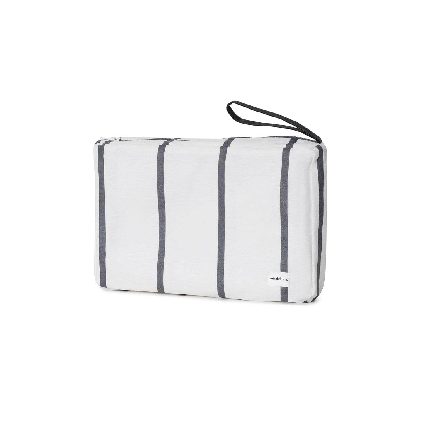 neceser MybigBag Neceser MyBigBag Blanco Raya Gris  Neceser MyBigBag Verano | Ligero, con bolsillo y agarrador