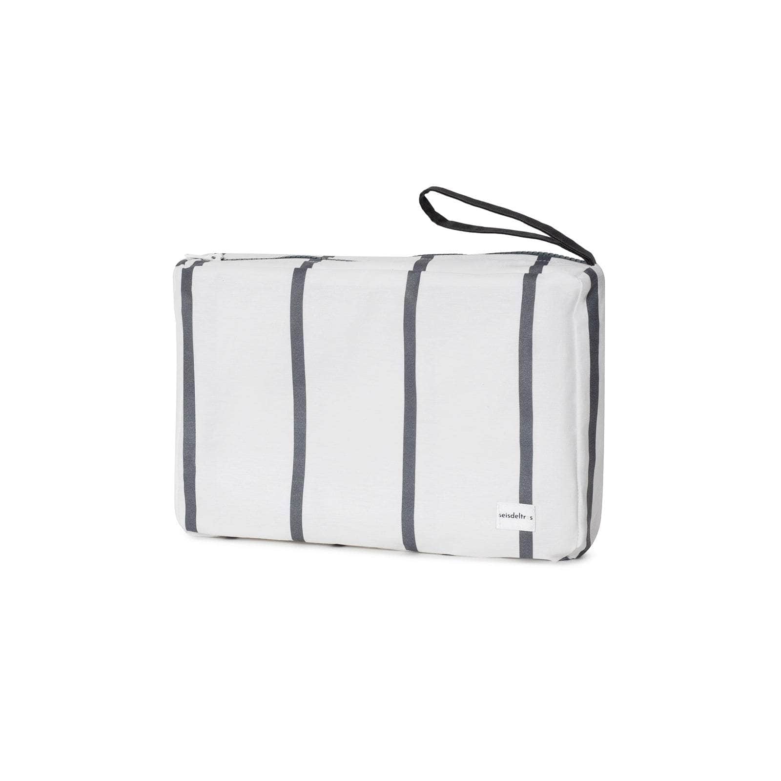 neceser MybigBag Neceser MyBigBag Blanco Raya Gris  Neceser MyBigBag Verano | Ligero, con bolsillo y agarrador
