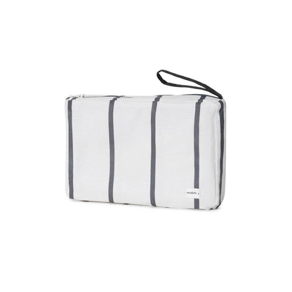 neceser MybigBag Neceser MyBigBag Blanco Raya Gris  Neceser MyBigBag Verano | Ligero, con bolsillo y agarrador
