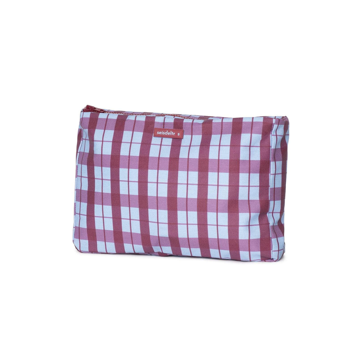 neceser MybigBag Neceser MyBigBag Escocés Burdeos Neceser MyBigBag Escocés Burdeos