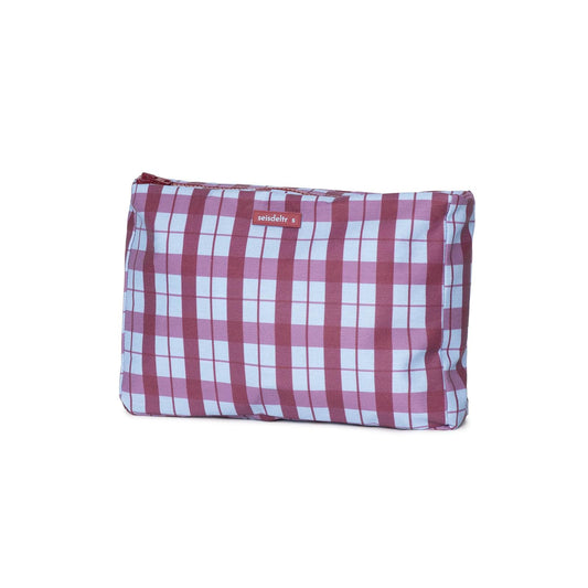 neceser MybigBag Neceser MyBigBag Escocés Burdeos Neceser MyBigBag Escocés Burdeos