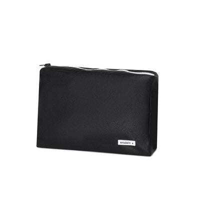 neceser MybigBag Neceser MyBigBag Negro cremallera blanca Neceser MyBigBag Negro cremallera blanca
