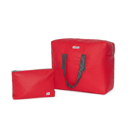 neceser MybigBag Neceser MyBigBag Reversible - Rojo / Gris Marengo