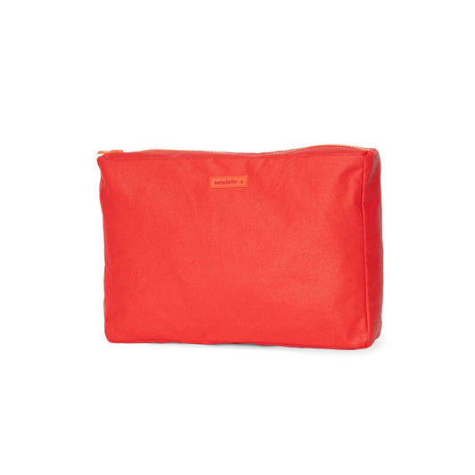neceser MybigBag Neceser MyBigBag Rojo cremallera naranja Neceser MyBigBag Rojo cremallera naranja