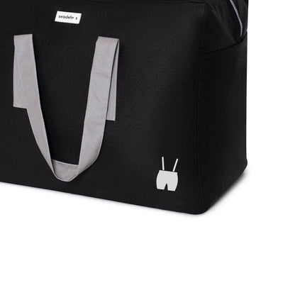 Bolsa MyBigBag negra asas gris MyBigBag Especial "Mi primera ropita" - L MyBigBag Especial "Mi primera ropita" - L