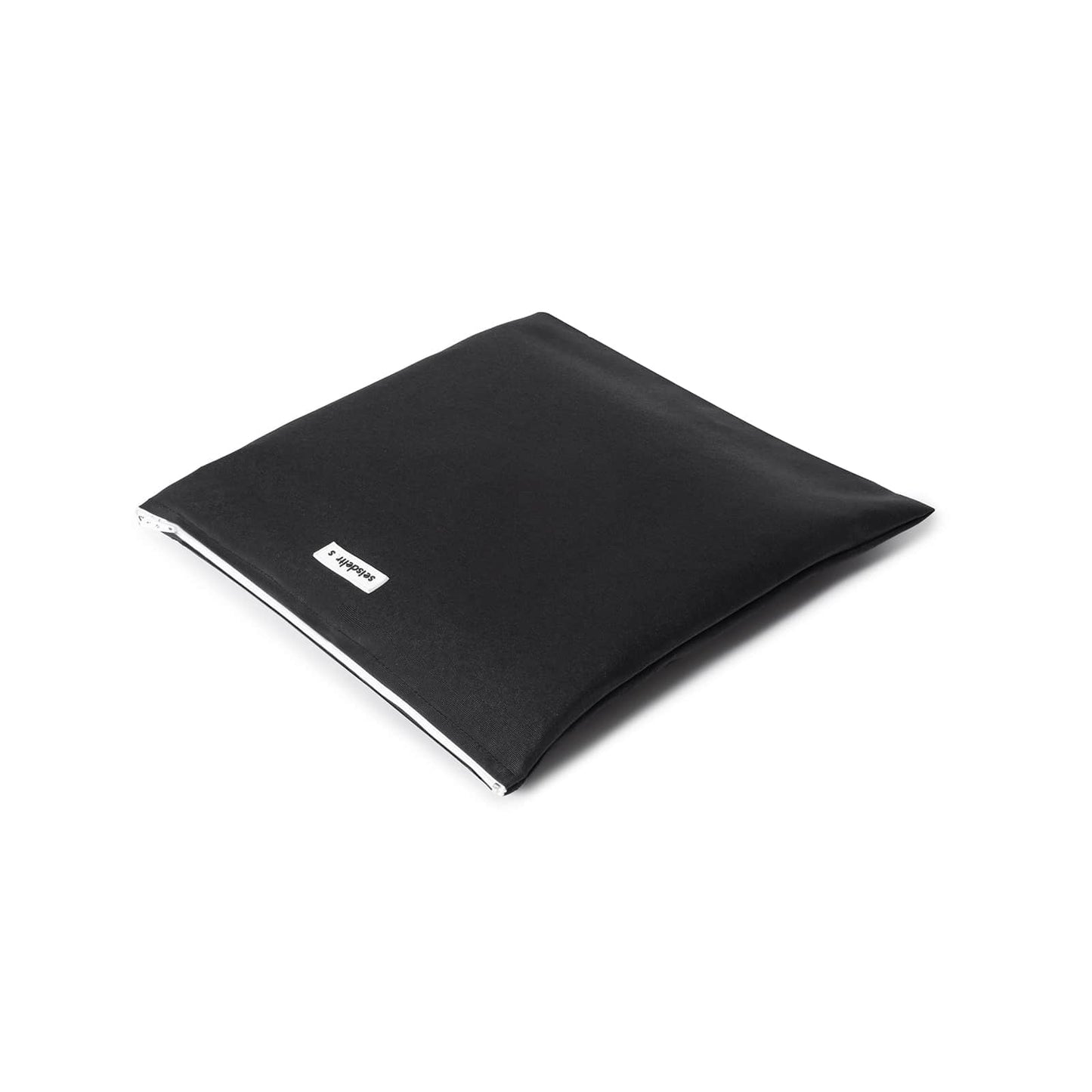 negra cremallera blanca 🎁 Funda de regalo 🎁 Funda de regalo