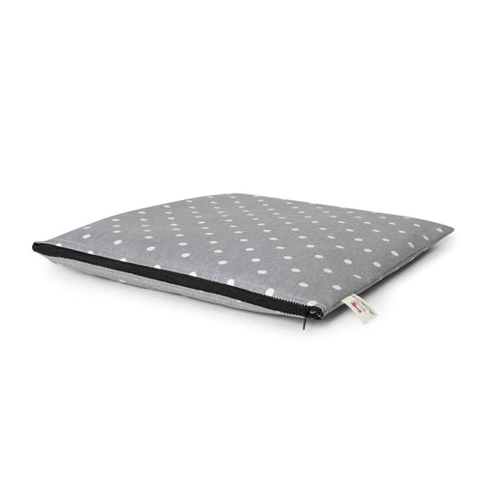 OUT - Funda para la Gris con Topos blanco