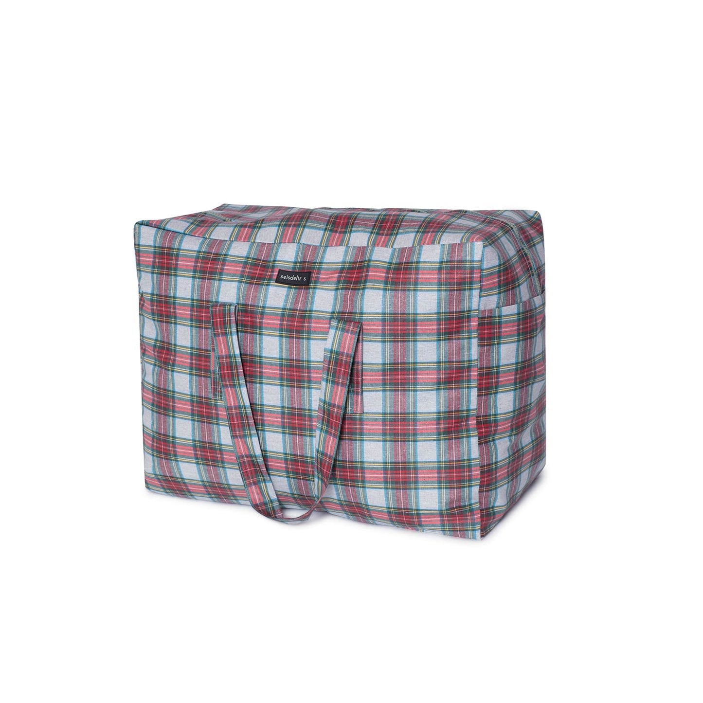 Pack Bolsa MyBigBag y Neceser - Escocesa Pack Bolsa MyBigBag y Neceser - Escocesa