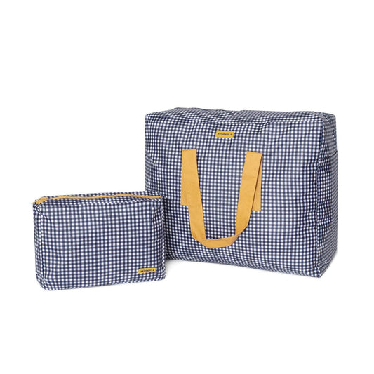 Pack Bolsa MyBigBag y Neceser - Minivichy Azul Marino Pack Bolsa MyBigBag y Neceser - Minivichy Azul Marino