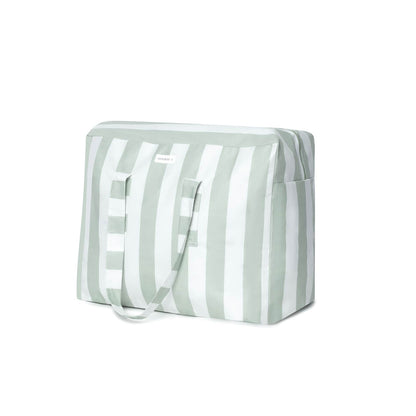 Pack Bolsa MyBigBag y Neceser Rayas Verde Pack Bolsa MyBigBag y Neceser Rayas Verde