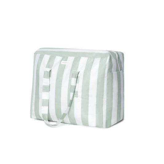 Pack Bolsa MyBigBag y Neceser Rayas Verde Pack Bolsa MyBigBag y Neceser Rayas Verde