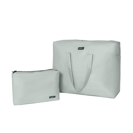 Pack Bolsa MyBigBag y Neceser - Verde Empolvado cremallera negra Pack Bolsa MyBigBag y Neceser - Verde Empolvado cremallera negra