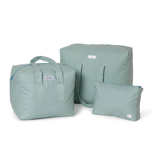 pack mybigbag Pack completo - bolsa M, bolsa XL y Neceser Verde Mint