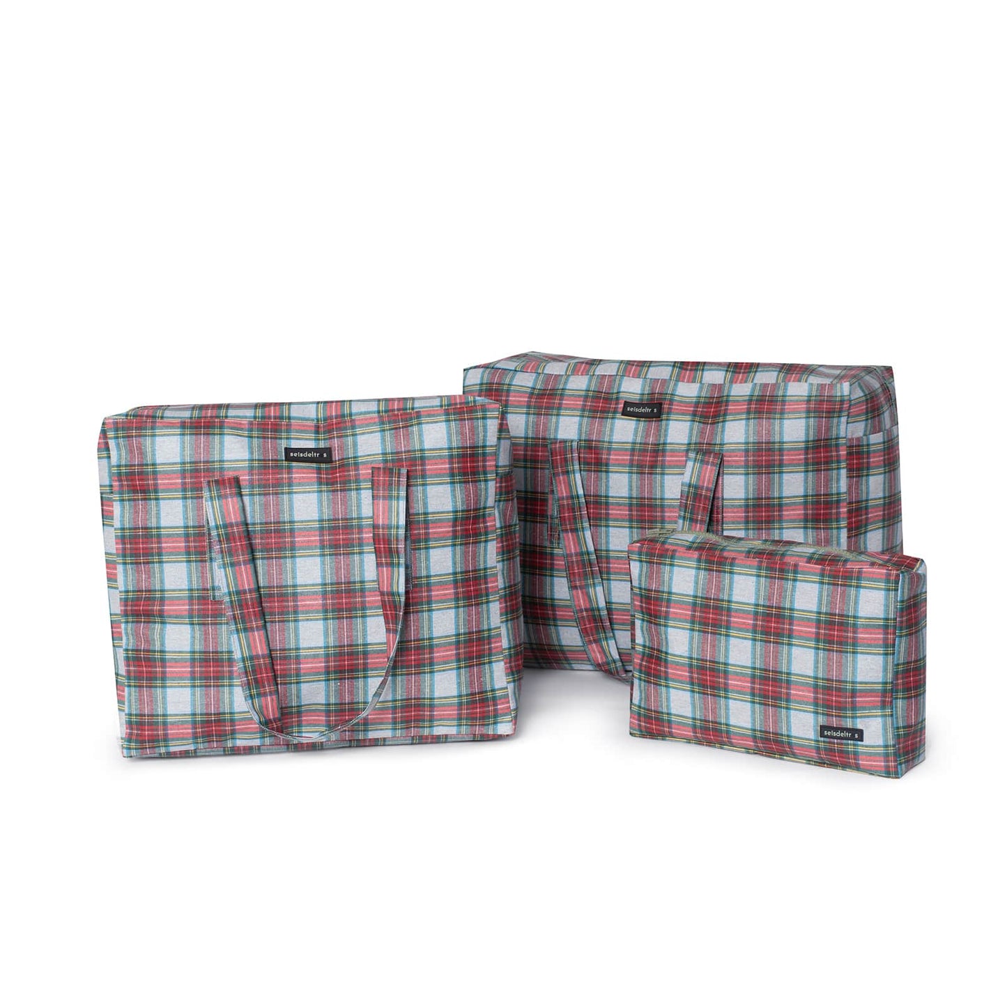 pack mybigbag Pack completo - bolsa XL, bolsa L y neceser - Escocesa Pack completo - bolsa XL, bolsa L y neceser - Escocesa