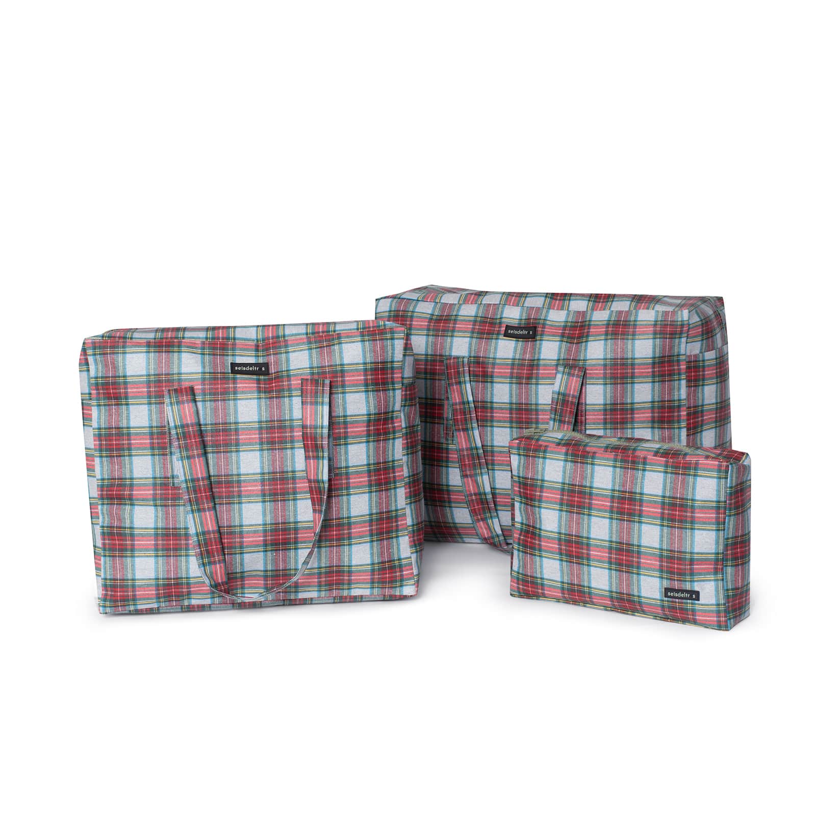 pack mybigbag Pack completo - bolsa XL, bolsa L y neceser - Escocesa Pack completo - bolsa XL, bolsa L y neceser - Escocesa