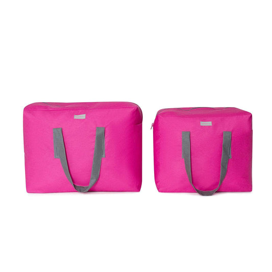 Pack Dúo - XL y L Rosa Fucsia asas caqui Pack Dúo - XL y L Rosa Fucsia asas caqui