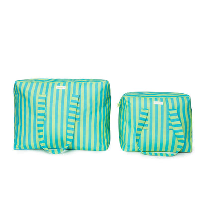 Pack Dúo - XL y M - Rayas Turquesa/Lima Pack Dúo - XL y M - Rayas Turquesa/Lima