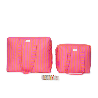 Pack Especial "A la playa igual que mamá" Pack MyBigBag Mamá e Hija | Bolsas de Playa Reversibles y Antimanchas