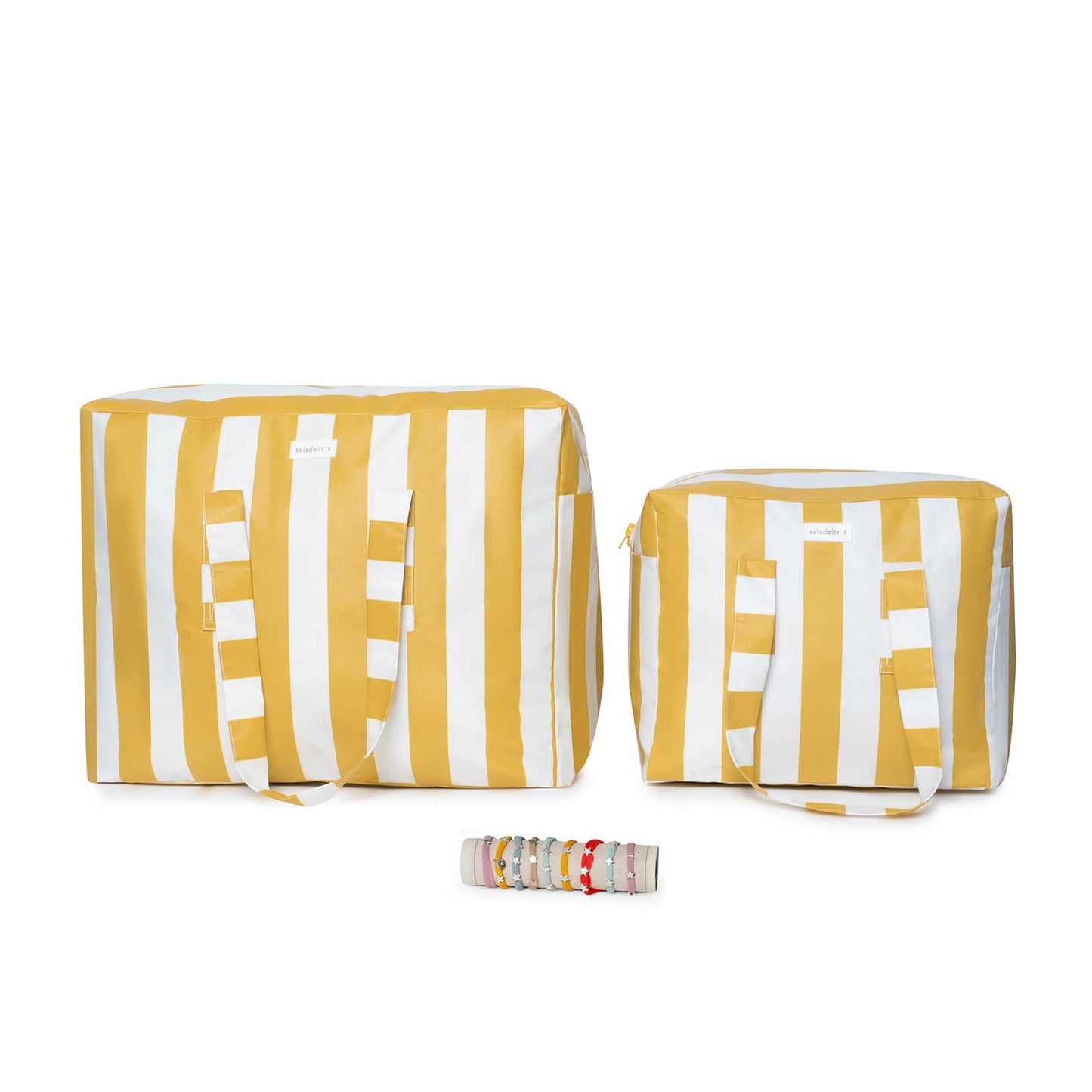 Pack Especial "A la playa igual que mamá" Pack MyBigBag Mamá e Hija | Bolsas de Playa Reversibles y Antimanchas