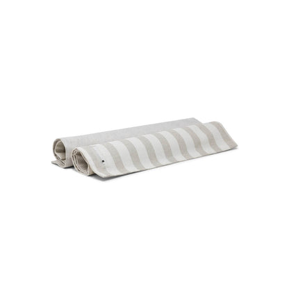 Pack Individuales Nilo Beige Pack de individuales de mesa  | Reversibles y antimanchas
