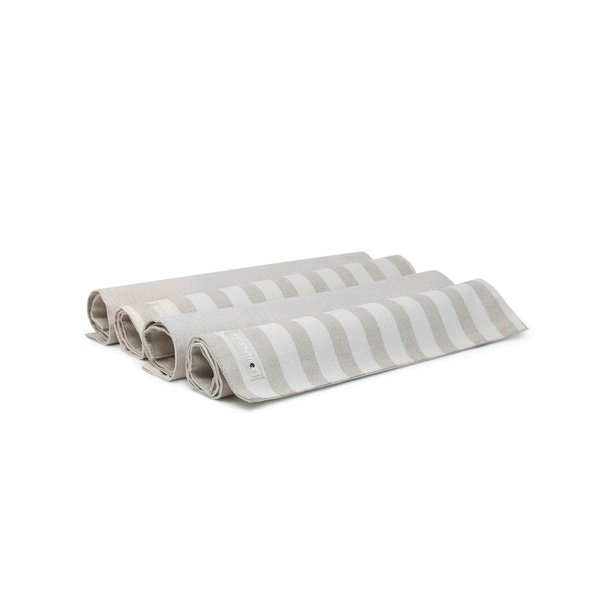 Pack Individuales Nilo Beige Pack de individuales de mesa  | Reversibles y antimanchas