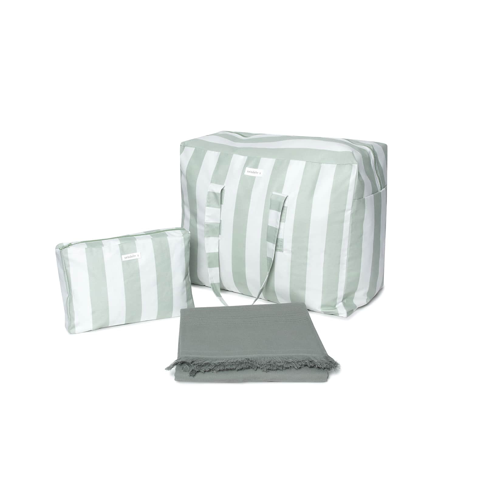 Pack MyBigBag Especial Verano con niños (XL-Neceser-Toalla) Pack Verano con Niños | Bolsa XL + Toalla + Neceser – Seisdeltres