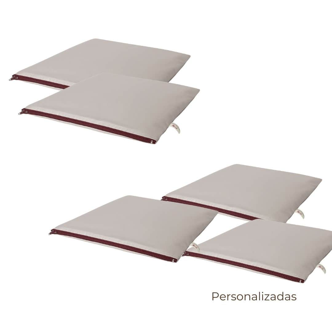 Pack Viaje Básico | Gris perla cremallera granate Pack Viaje Básico | Gris perla cremallera granate