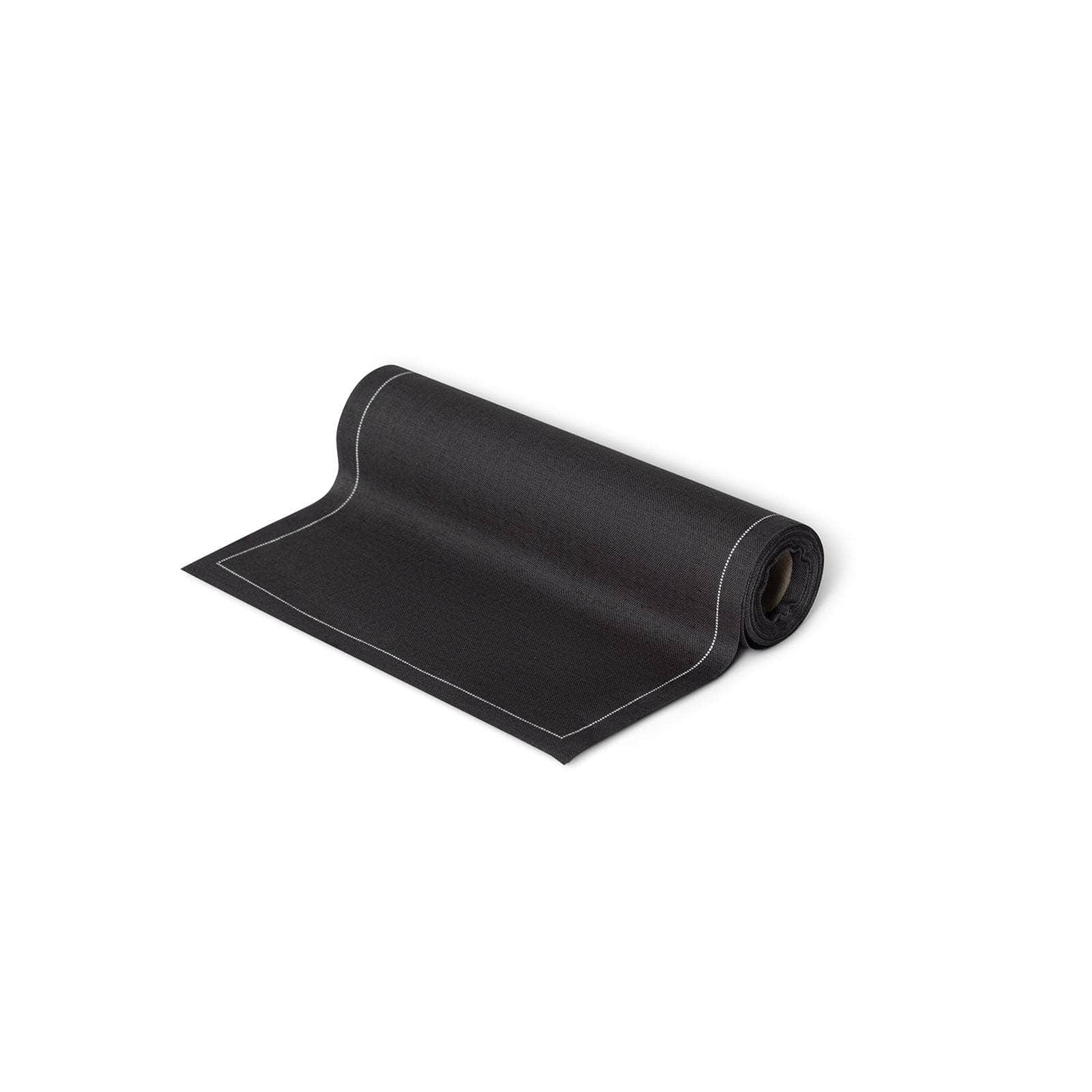 Servilletas Reutilizables Lino Color Gris Intenso (rollo 20 ud) Servilletas de lino reutilizables | Rollo de tela lavable